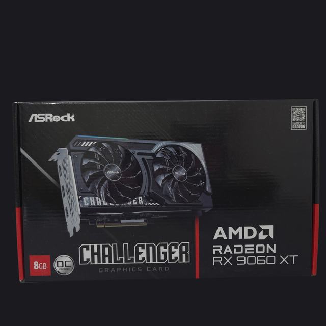 Tarjeta de Video ASRock Radeon RX 9060 XT Challenger OC 8GB GDDR6