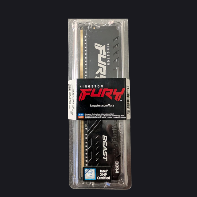 Memoria RAM Kingston FURY Beast DDR4 16GB 3200 MHz CL16