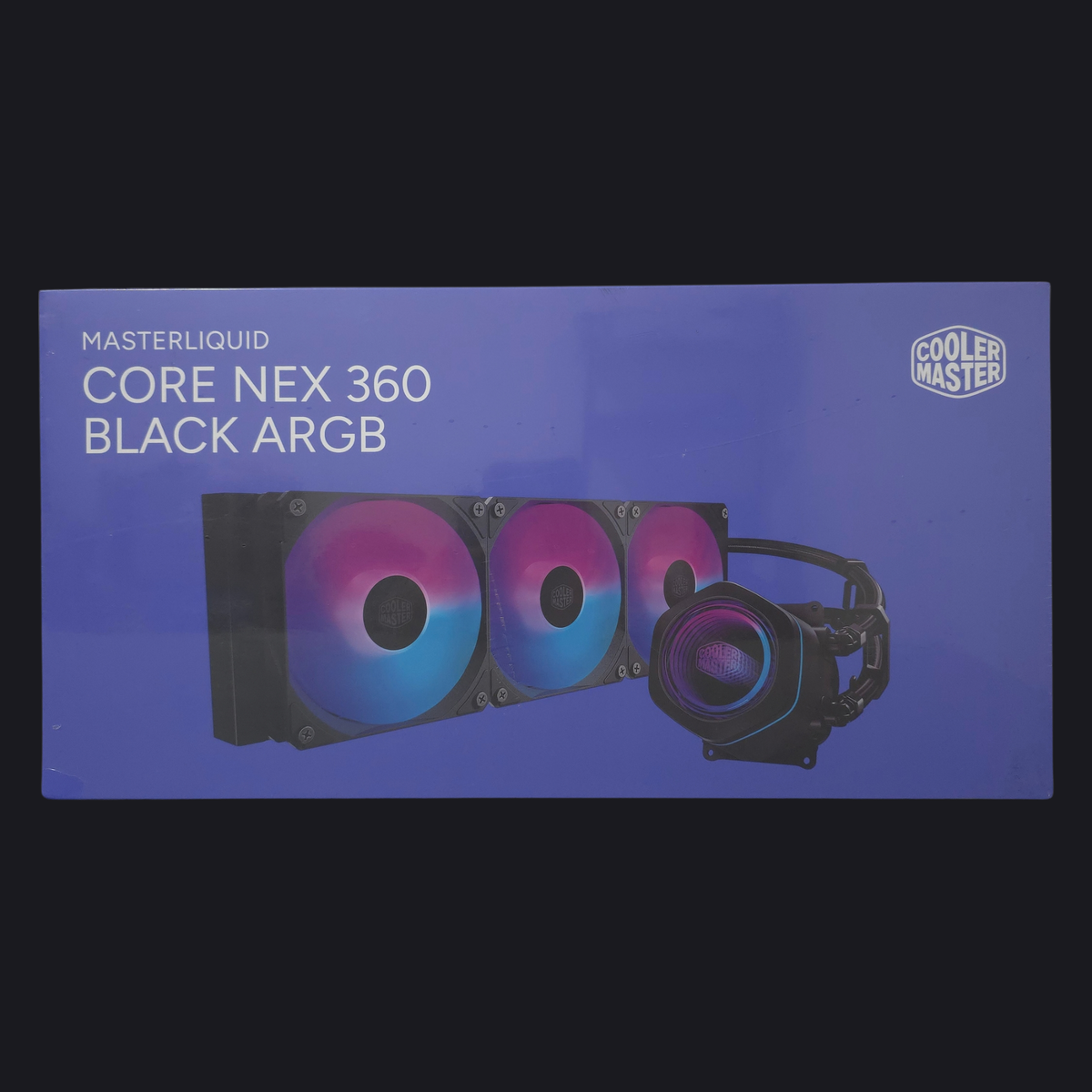 Enfriamiento Líquido Cooler Master MasterLiquid Core Nex 360 Black ARGB (AM4, AM5, Intel)