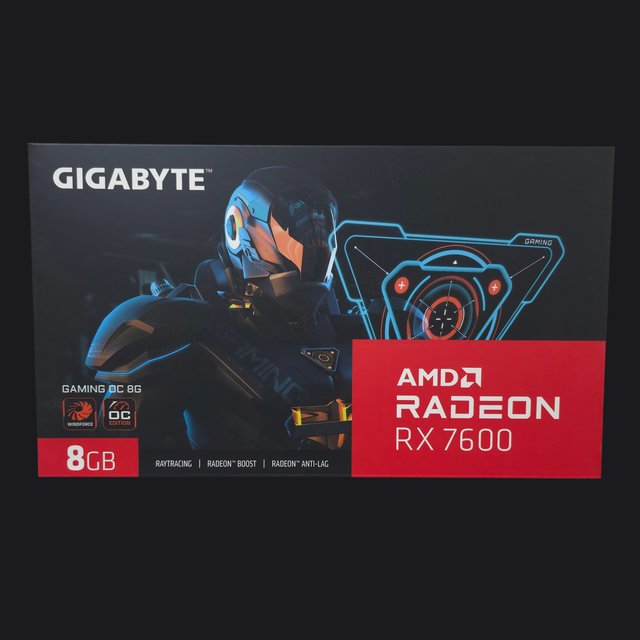 Tarjeta de Video Gigabyte Radeon RX 7600 GAMING OC 8GB GDDR6