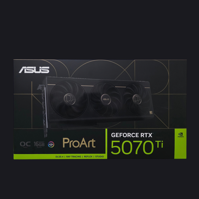 Tarjeta de Video ASUS ProArt GeForce RTX 5070 Ti OC 16GB GDDR7